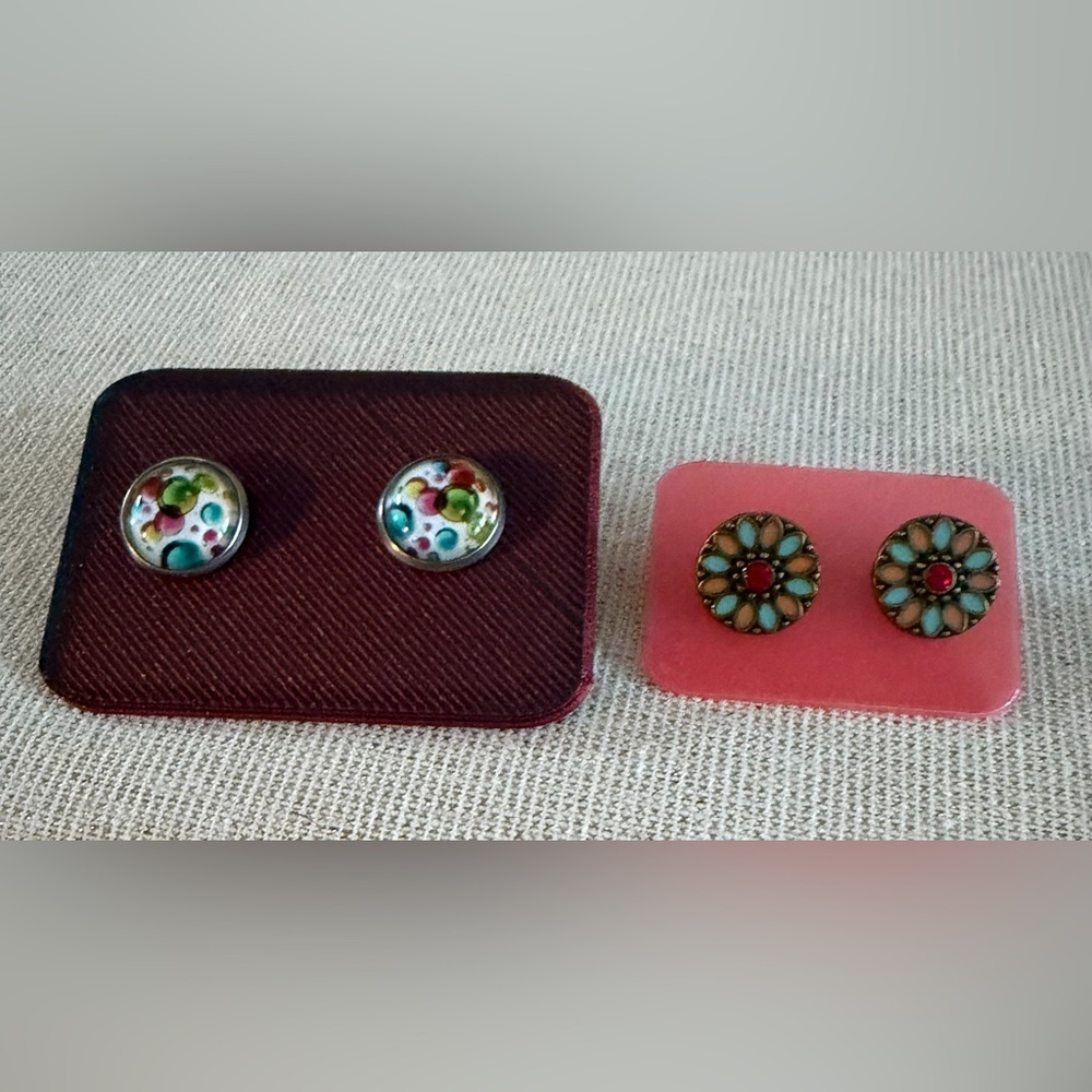 2pair Unique Earring Set